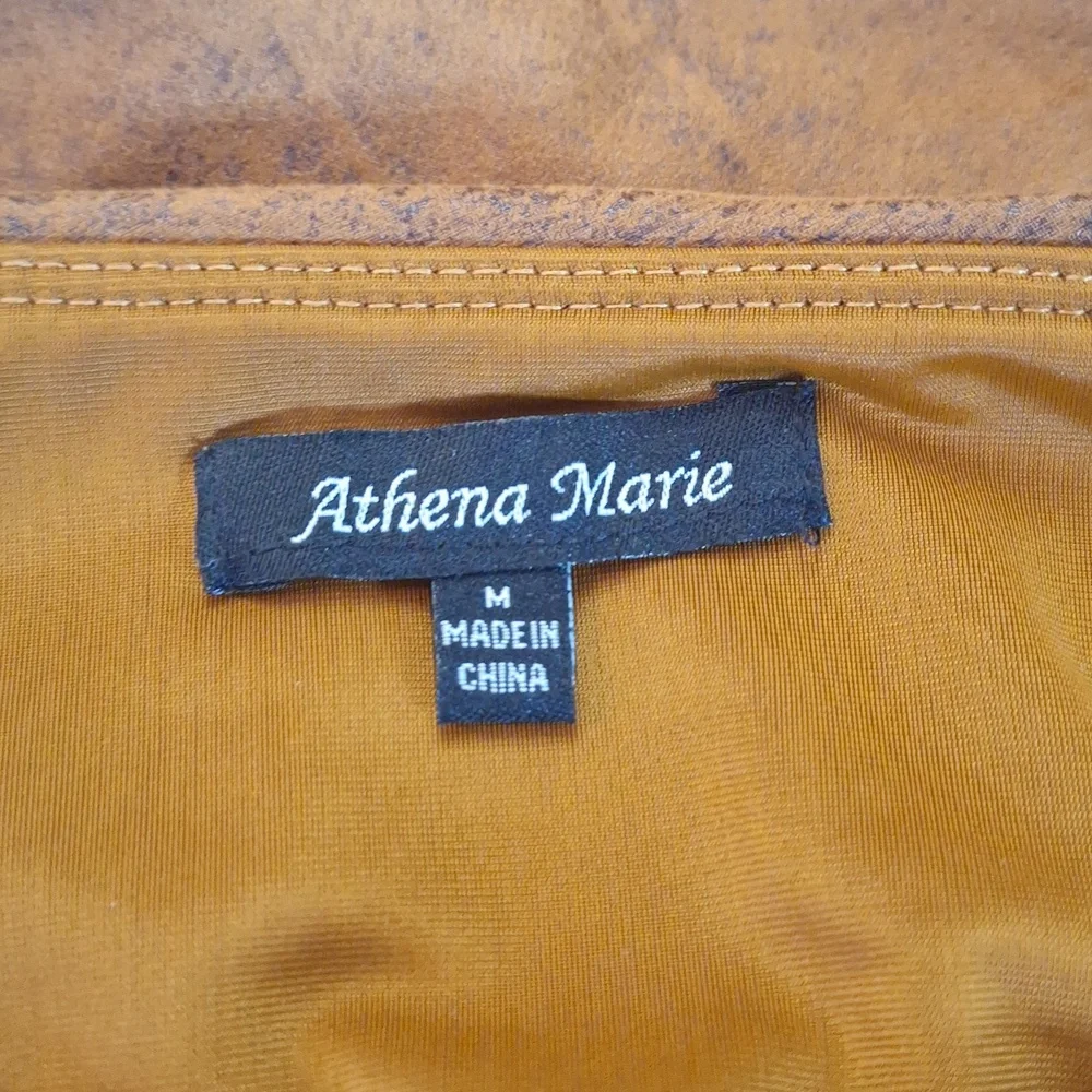 Athena Marie Micro suede leggings with antiqued studs